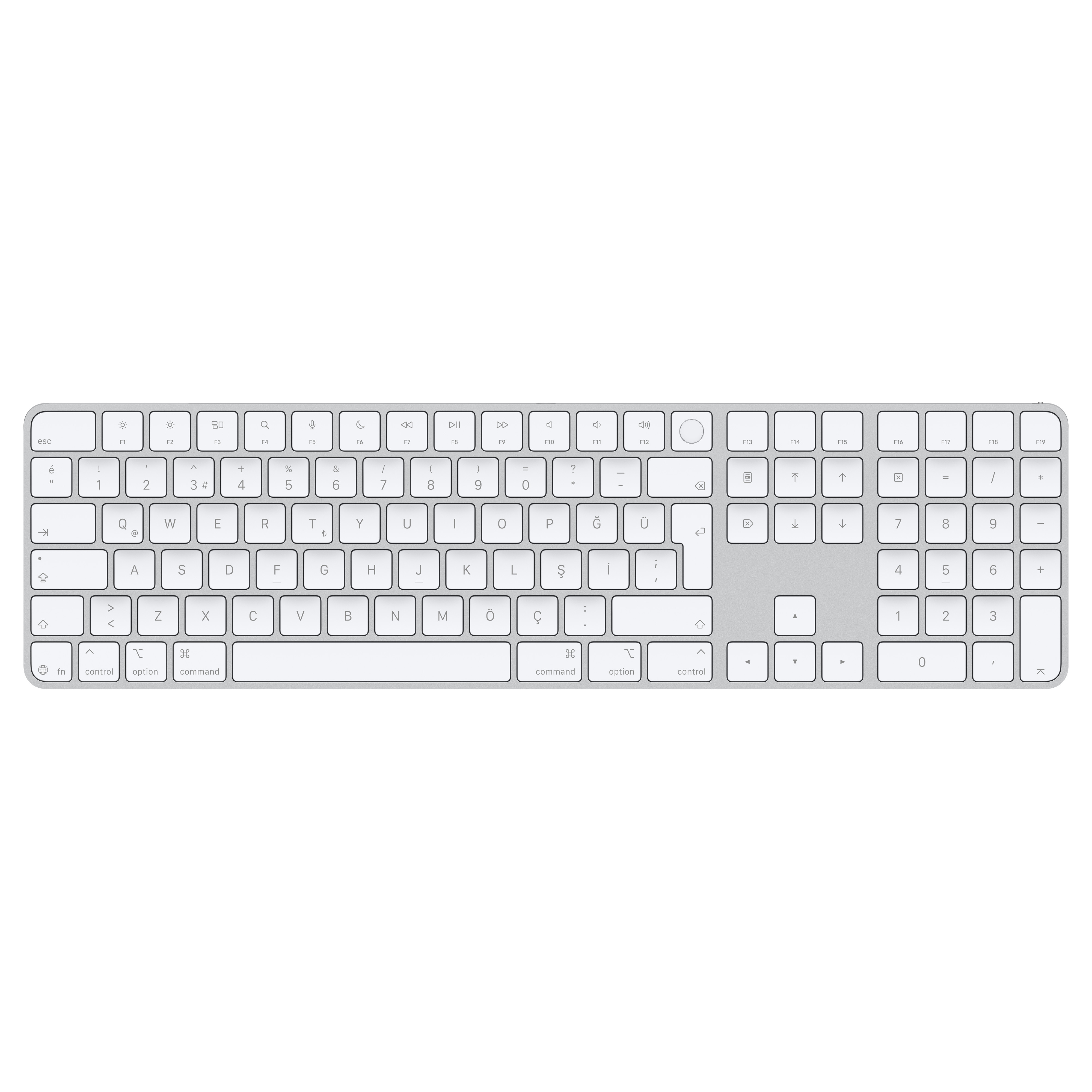 Apple Magic Keyboard Touch ID Sayısal Tuşlu